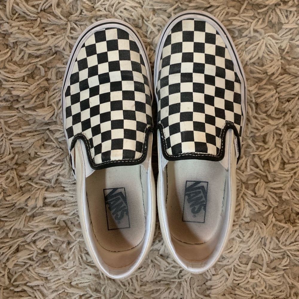 Checkered Vans
